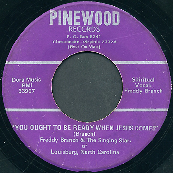 Freddy Branch, Pinewood 33997