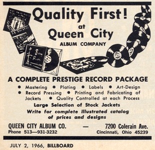 QCA - Queen City Album Co. - 1966
