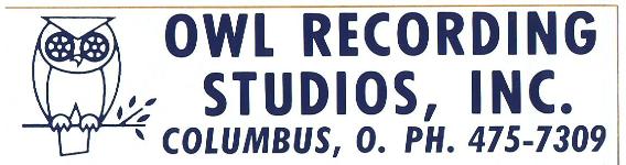 Owl Recording Studios Bumper Sticker